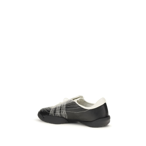 Y-3 Black Rubber Athletic Sneakers