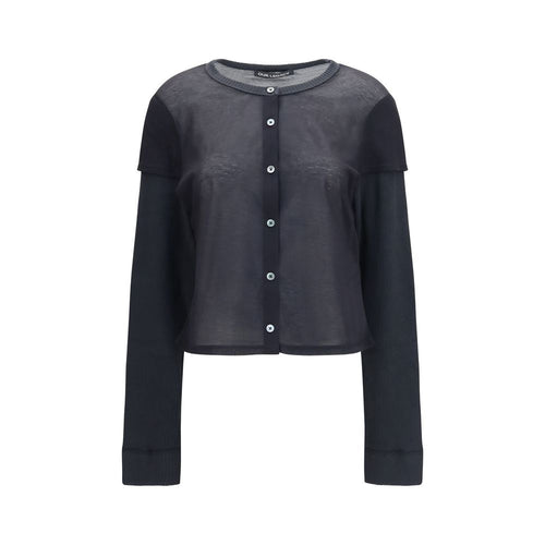 Our Legacy Black Cotton Cardigan