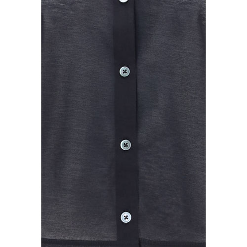 Our Legacy Black Cotton Cardigan