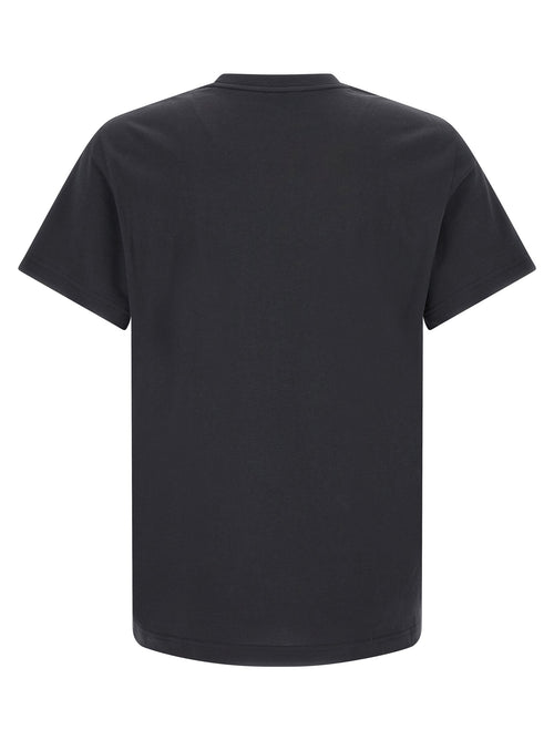 Moncler Blue Cotton T-Shirt