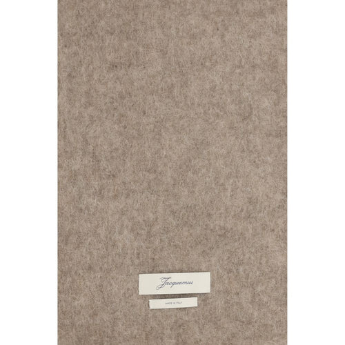 Jacquemus Beige Mohair Scarf