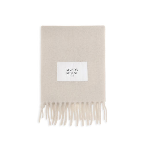 Maison Kitsuné Beige Polyamide Scarf