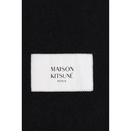 Maison Kitsuné Black Polyamide Scarf