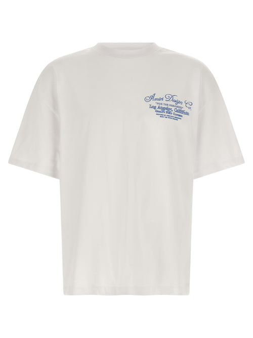 Amiri White Cotton T-Shirt