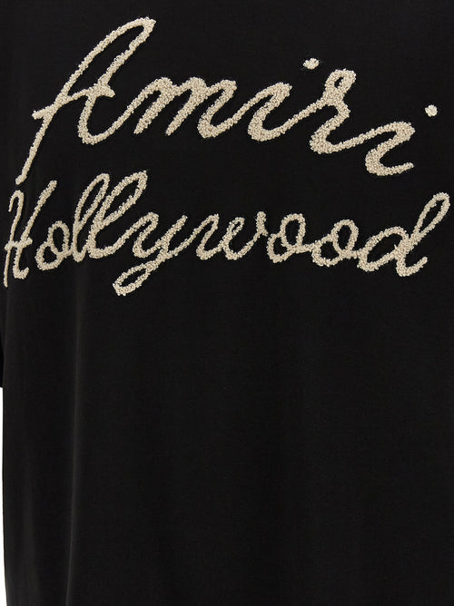 Amiri Black Cotton T-Shirt
