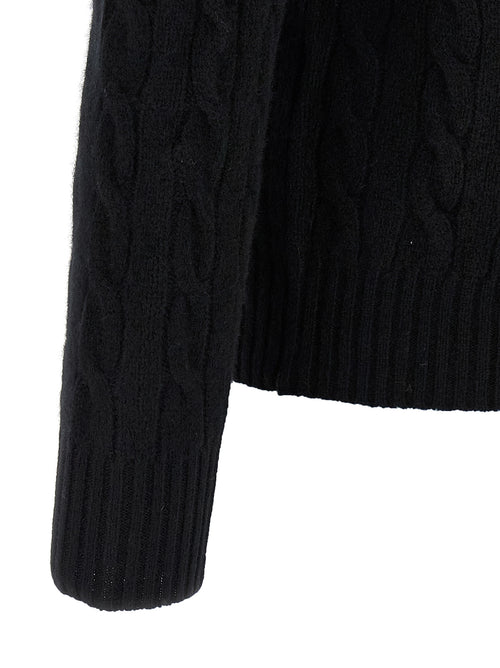 Polo Ralph Lauren Black Wool Cardigan