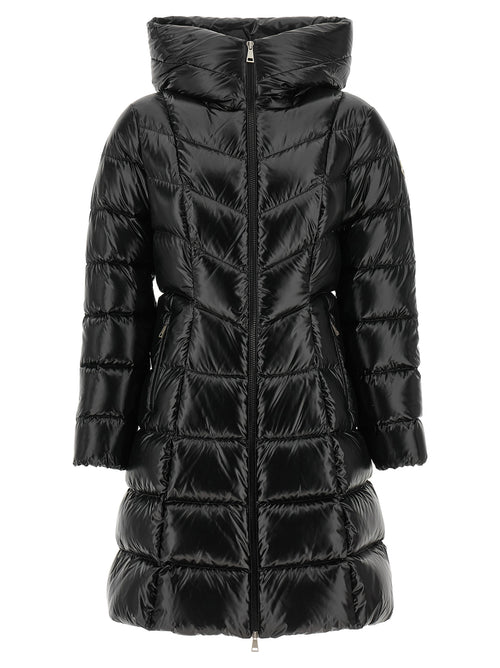 Moncler Black Polyamide Full-Length Jacket