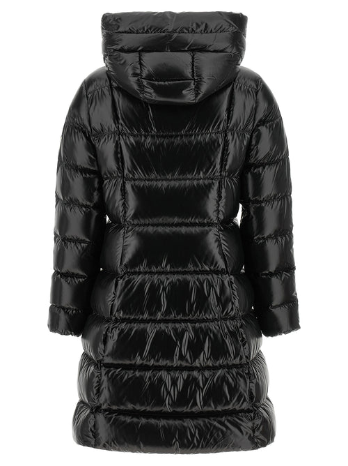 Moncler Black Polyamide Full-Length Jacket