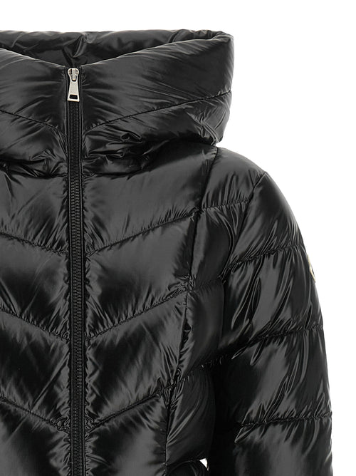 Moncler Black Polyamide Full-Length Jacket