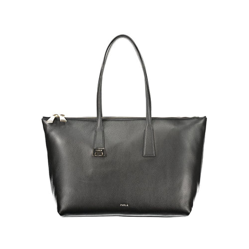 Furla Black Leather Women's Bag