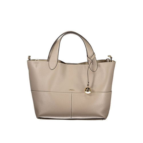 Furla Gray Leather Women's Bag