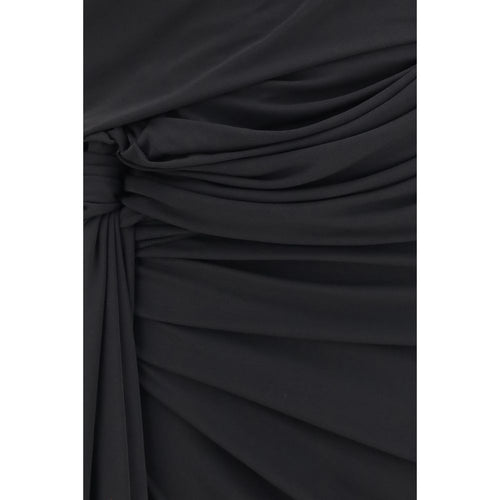 Balenciaga Black Viscose Cocktail Dress