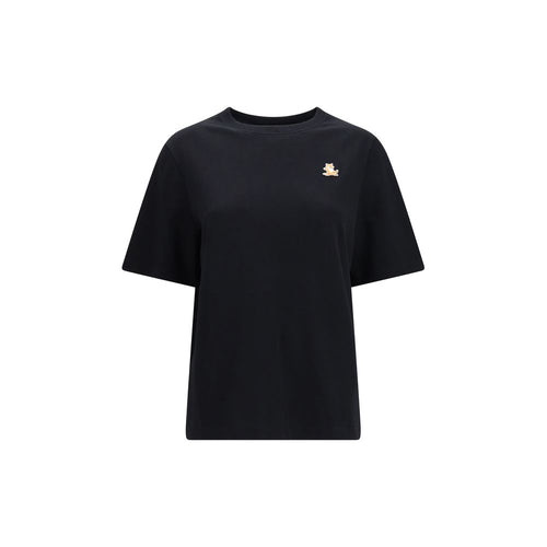Maison Kitsuné Black Cotton T-Shirt
