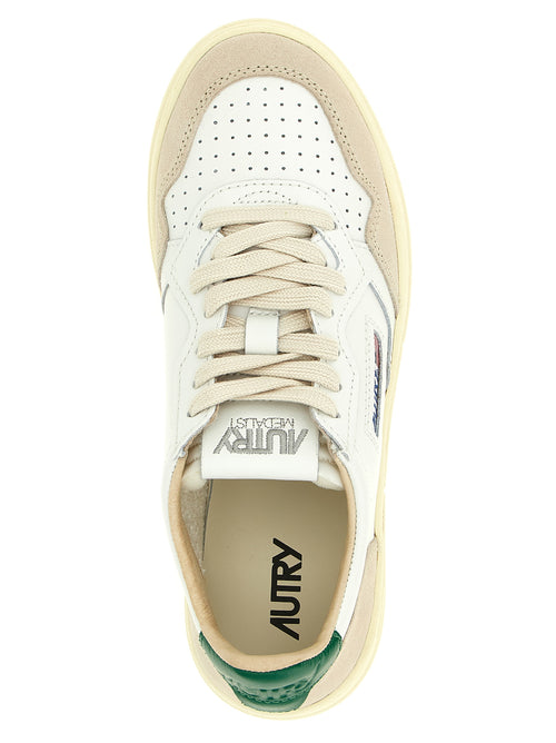 Autry Multicolor Calfskin Low Top Sneakers