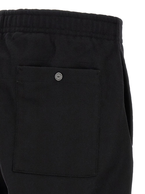 Stone Island Black Virgin Wool Cargo Pants