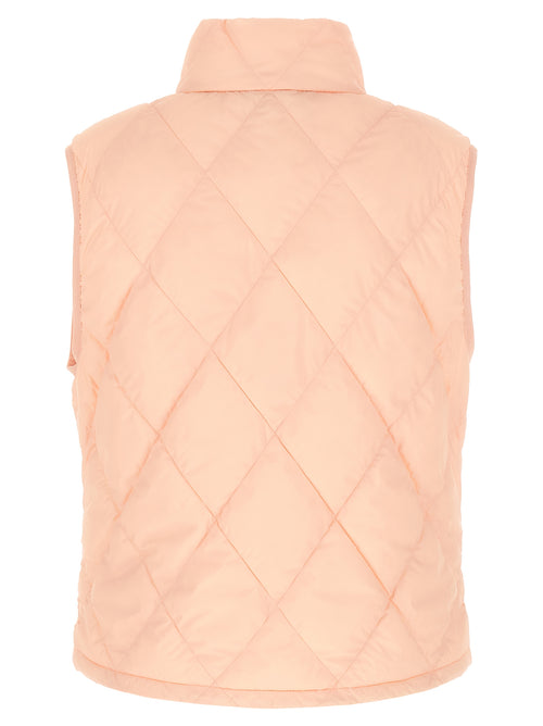 Burberry Multicolor Polyamide Sleeveless Jacket
