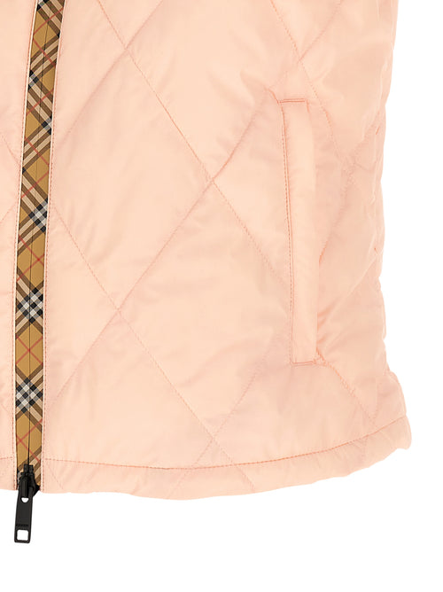 Burberry Multicolor Polyamide Sleeveless Jacket