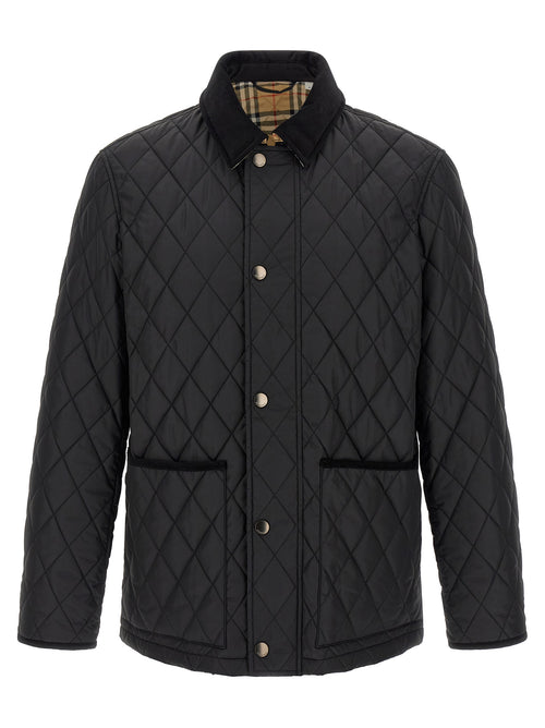 Burberry Black Polyamide Full-Length Jacket