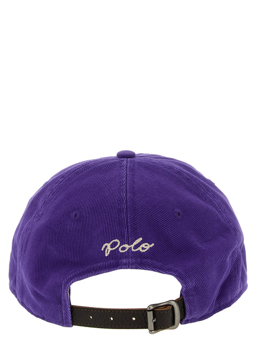 Polo Ralph Lauren Purple Cotton Cap (Baseball Hat)