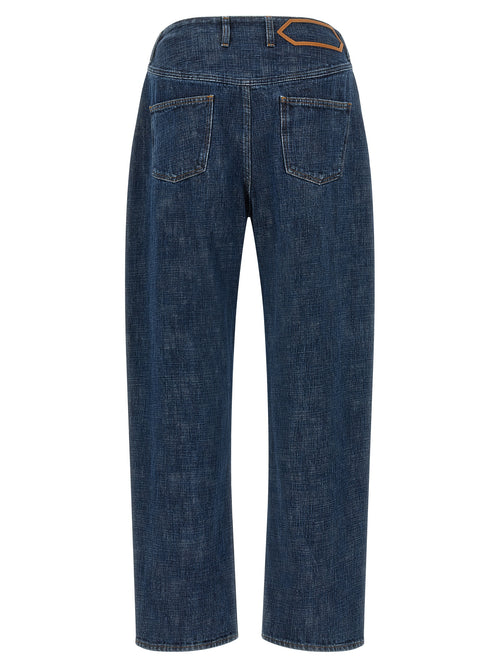 Jacquemus Blue Organic Cotton Relaxed Fit Jeans