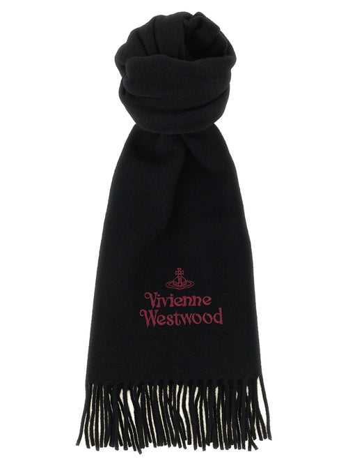Vivienne Westwood Black Wool Foulard