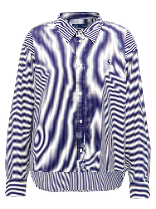 Polo Ralph Lauren Blue Cotton Blouse