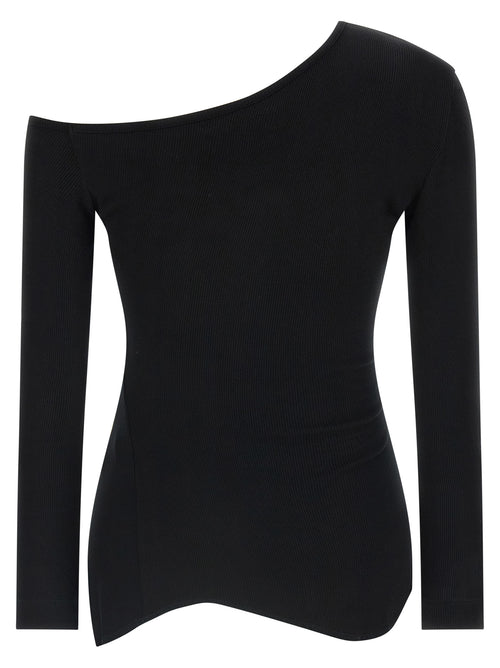 Vivienne Westwood Black Viscose Long Sleeve T-Shirt