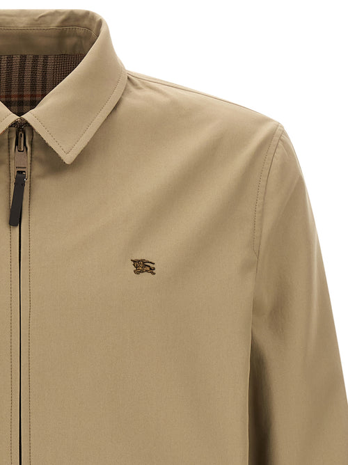 Burberry Beige Wool Shell Jacket