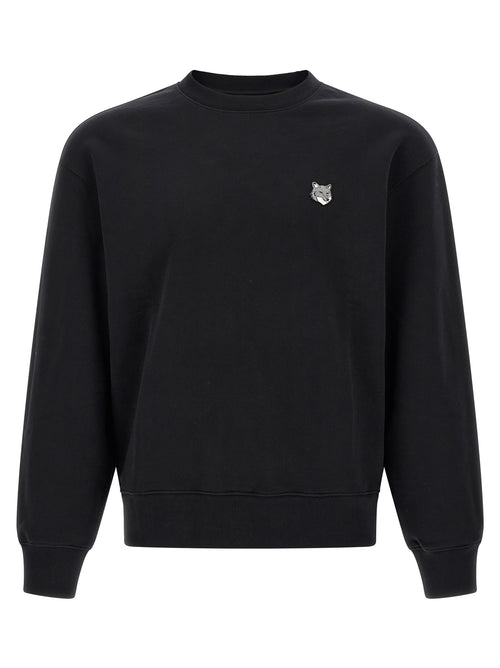 Maison Kitsuné Black Cotton Sweatshirt