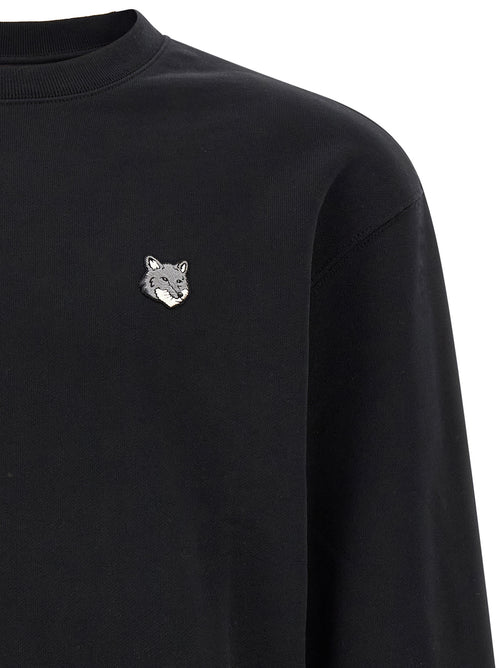 Maison Kitsuné Black Cotton Sweatshirt
