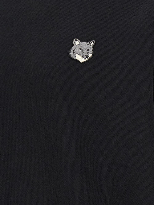 Maison Kitsuné Black Cotton Sweatshirt