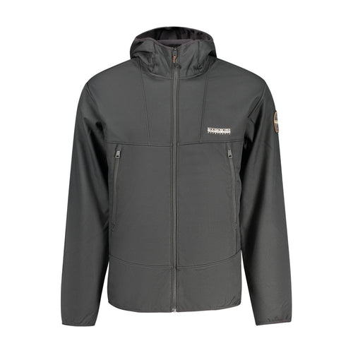 Napapijri Black Polyester Men's Jacket