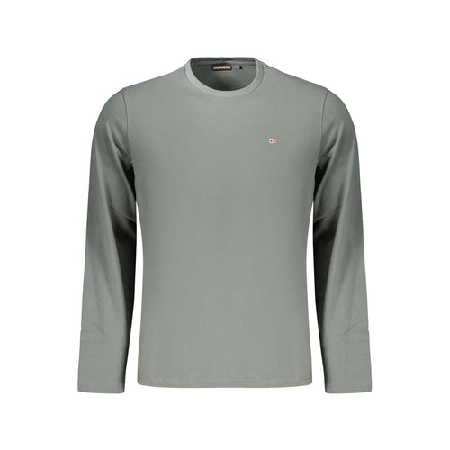 Napapijri Green Cotton Men's T-Shirt