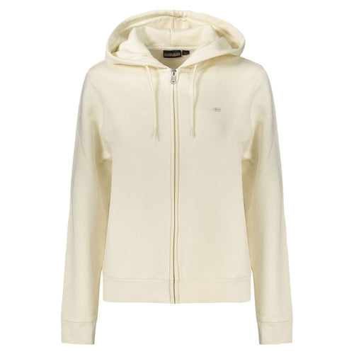 Napapijri White Cotton Women's Hoodie