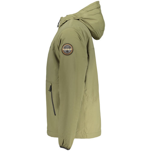Napapijri Green Poliammide Mens Jacket