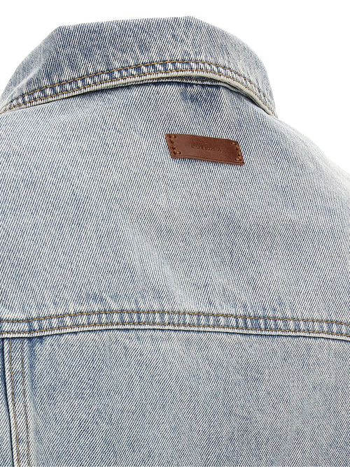 Entire Studios Blue Cotton Denim Jacket
