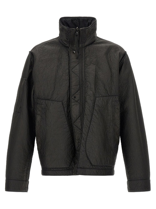 C.P. Company Black Polyamide Shell Jacket