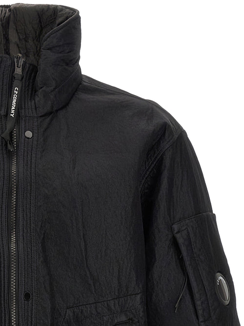 C.P. Company Black Polyamide Shell Jacket