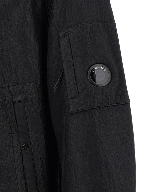 C.P. Company Black Polyamide Shell Jacket