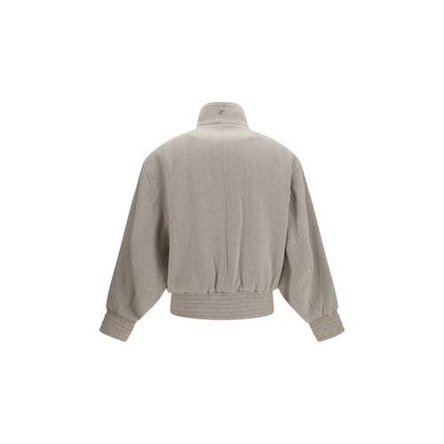 Jacquemus Beige Wool Oves Aries Bomber