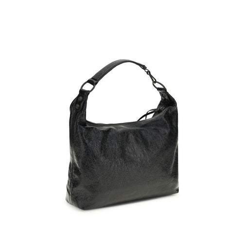 Balenciaga Black Lamb Ovis Aries Shoulder Bag