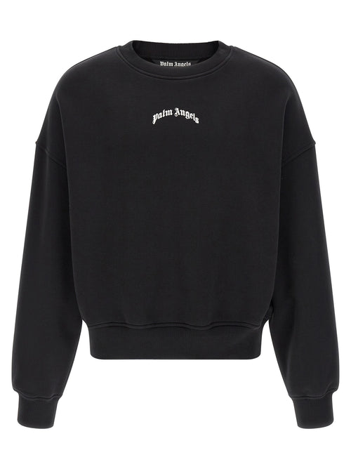 Palm Angels Bicolor Cotton Sweatshirt