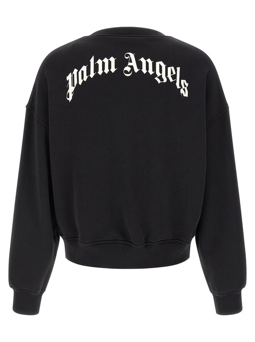 Palm Angels Bicolor Cotton Sweatshirt