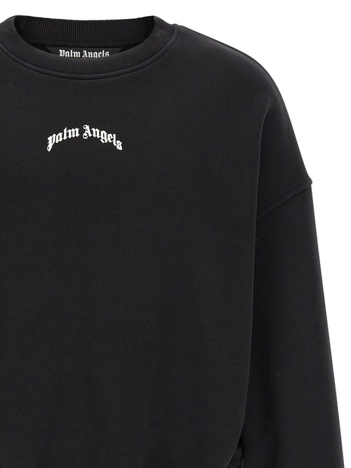 Palm Angels Bicolor Cotton Sweatshirt
