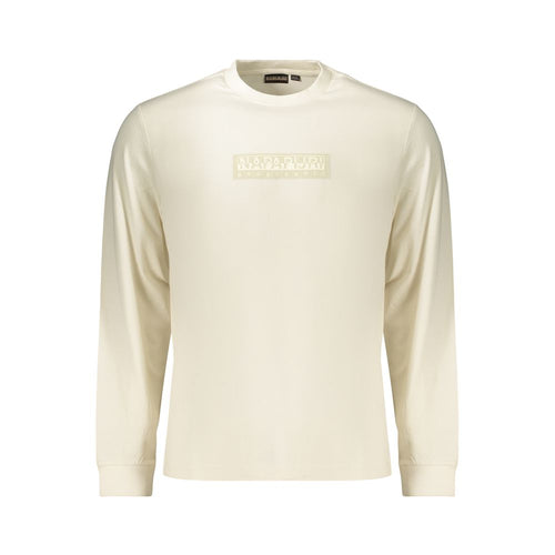 Napapijri Bianco Cotton Men's T-Shirt