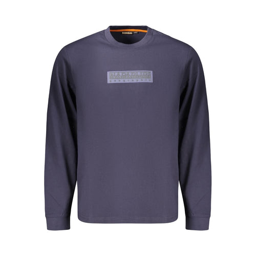 Napapijri Blue Cotton Men's T-Shirt
