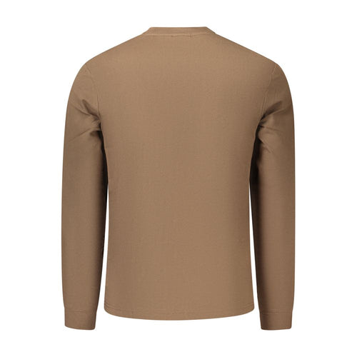 Napapijri Brown Cotton Men's T-Shirt