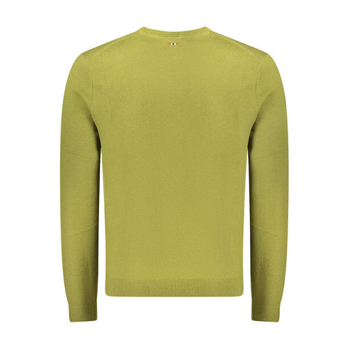 Napapijri Green Wool Men's Sweater