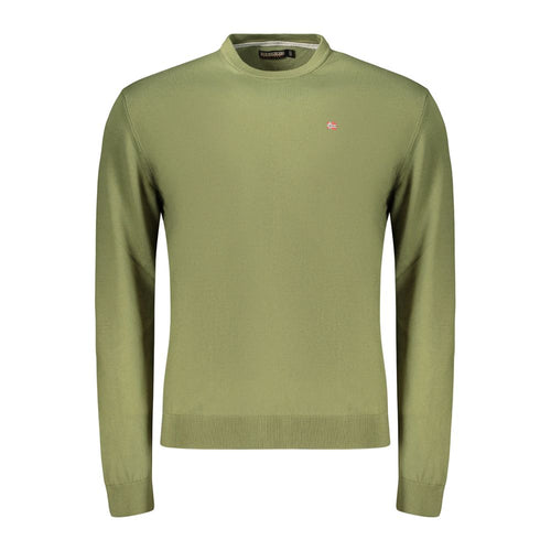 Napapijri Green Cotton Men's Sweater