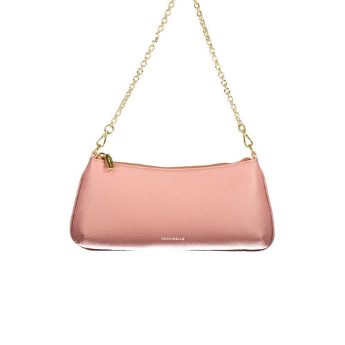 Coccinelle Pink Leather Handbag
